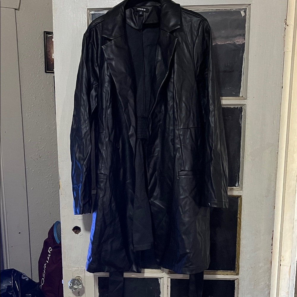 Torrid women's Black Trench Coat